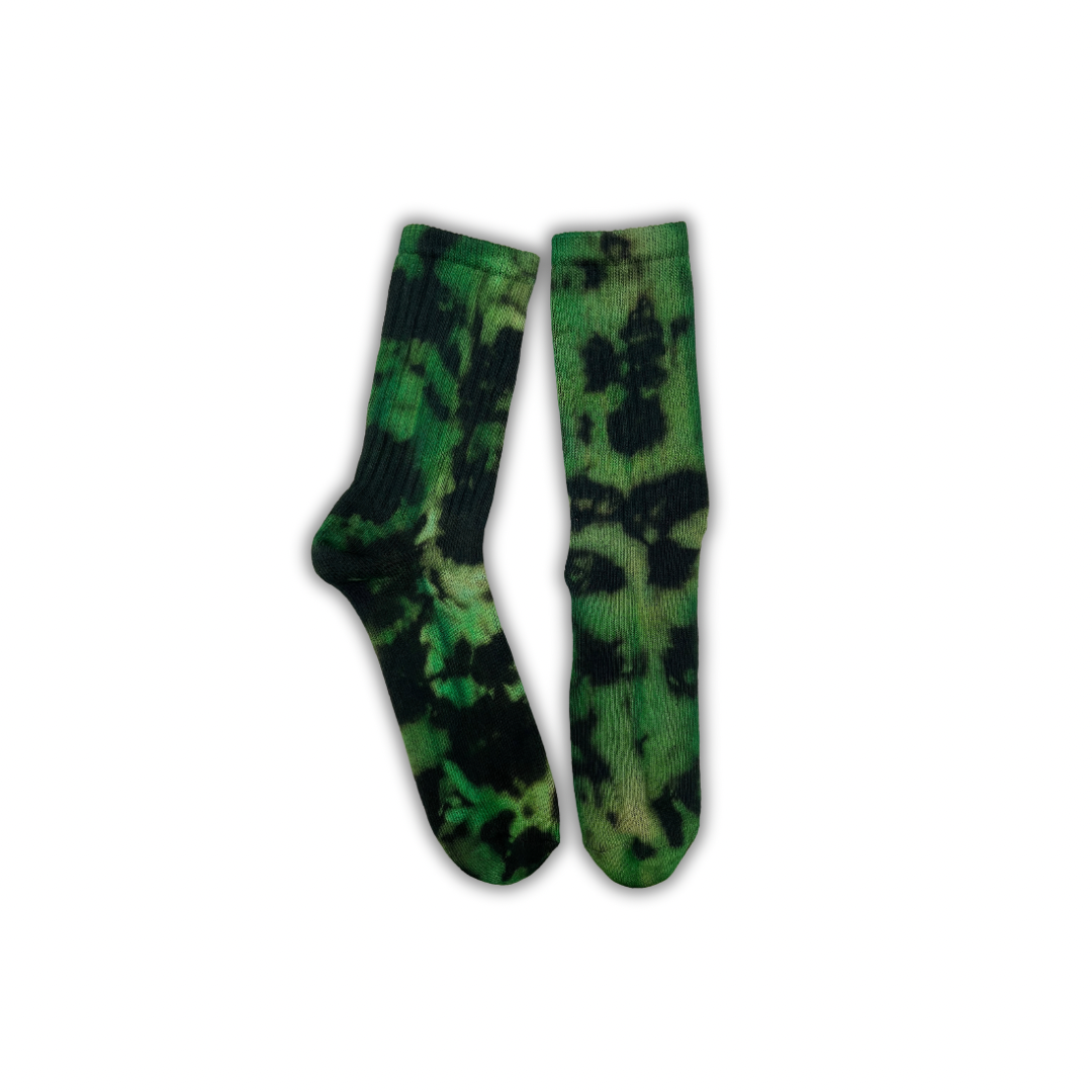 Black and Green Socks